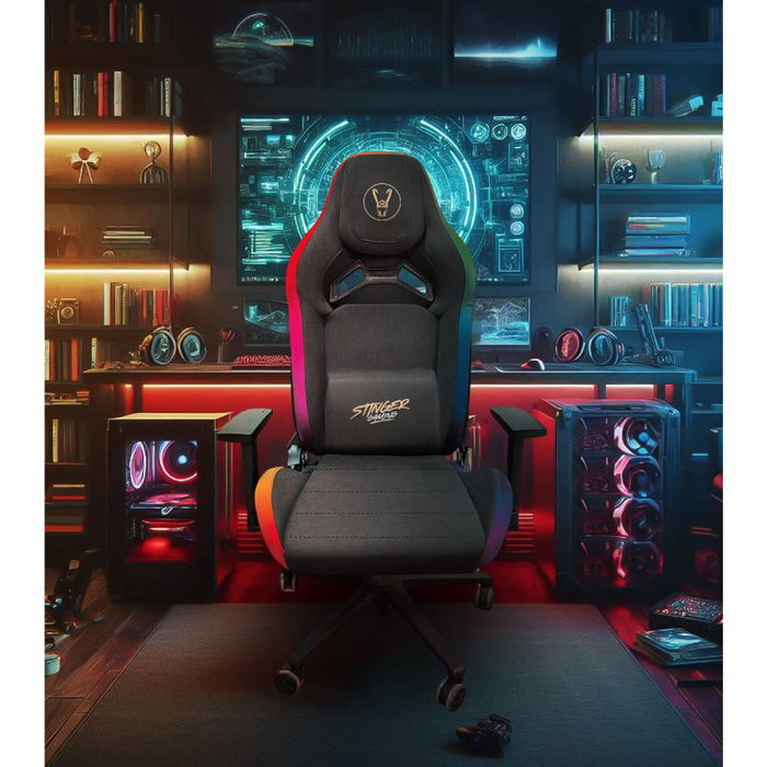 Stinger By Woxter Stinger Station Elite RGB - Dorada y Plata